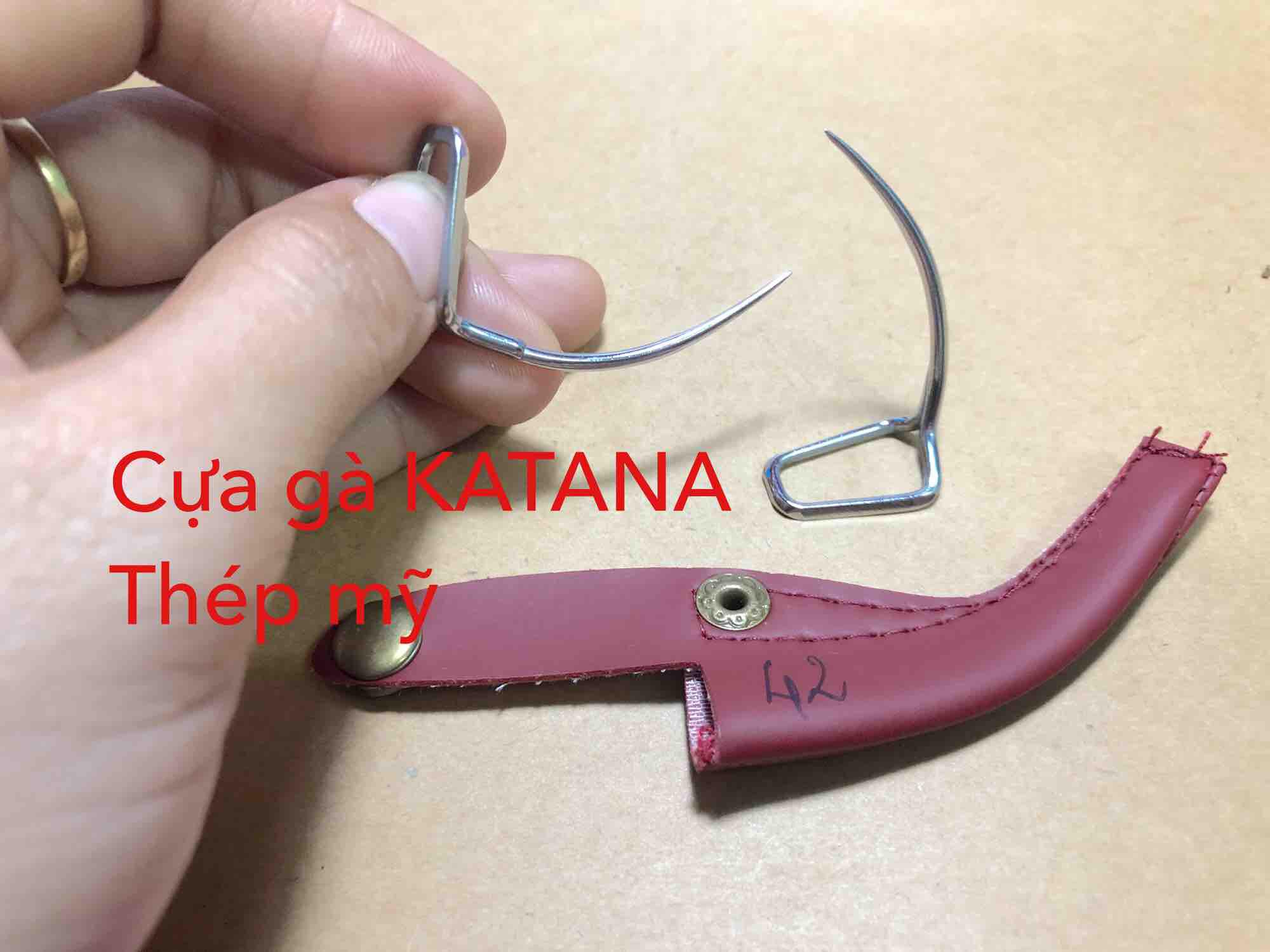 [HCM]Cựa gà tre 42 thép mỹ