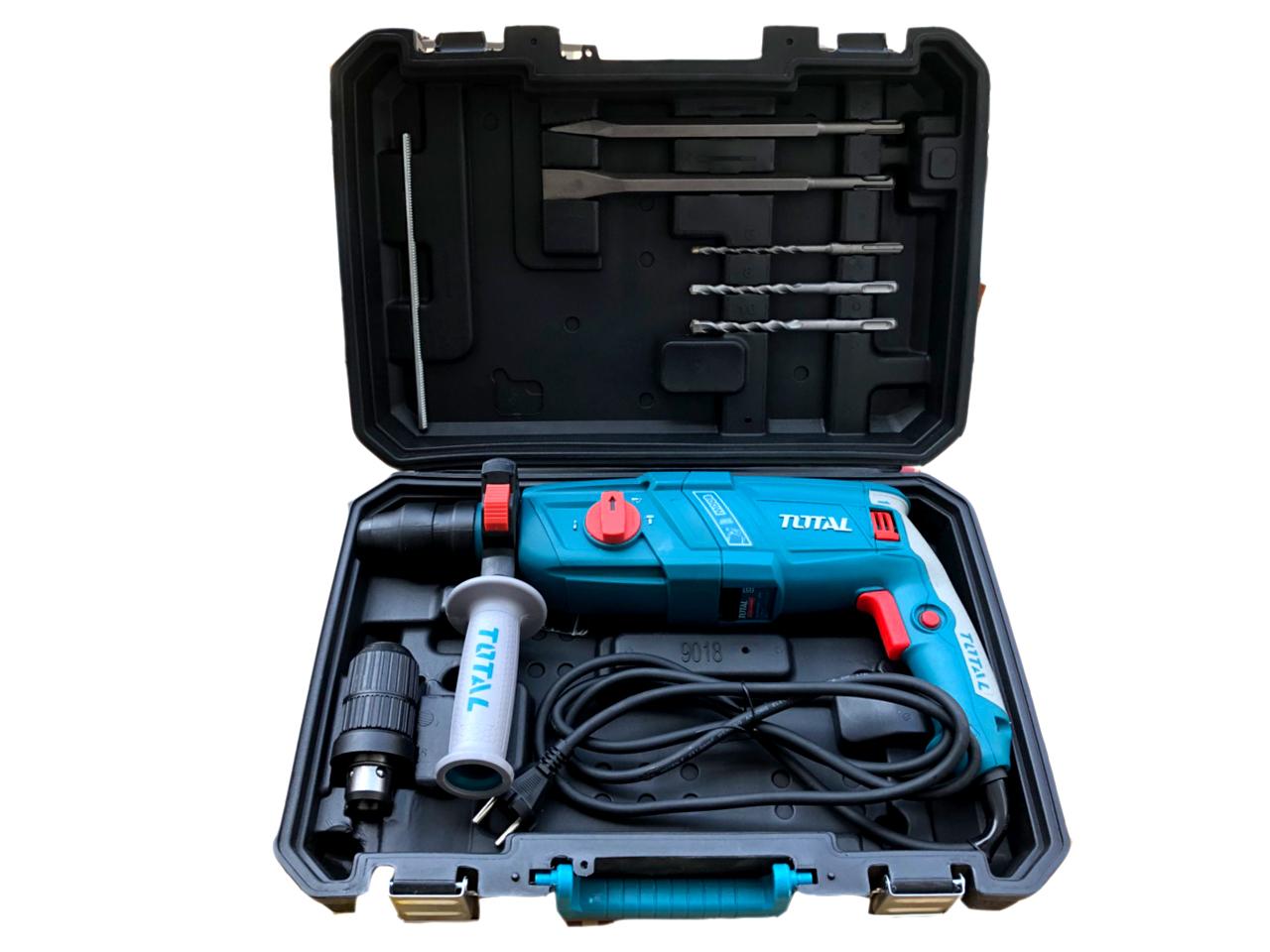 MÁY KHOAN BÚA XOAY 3 CHỨC NĂNG TOTAL 800W