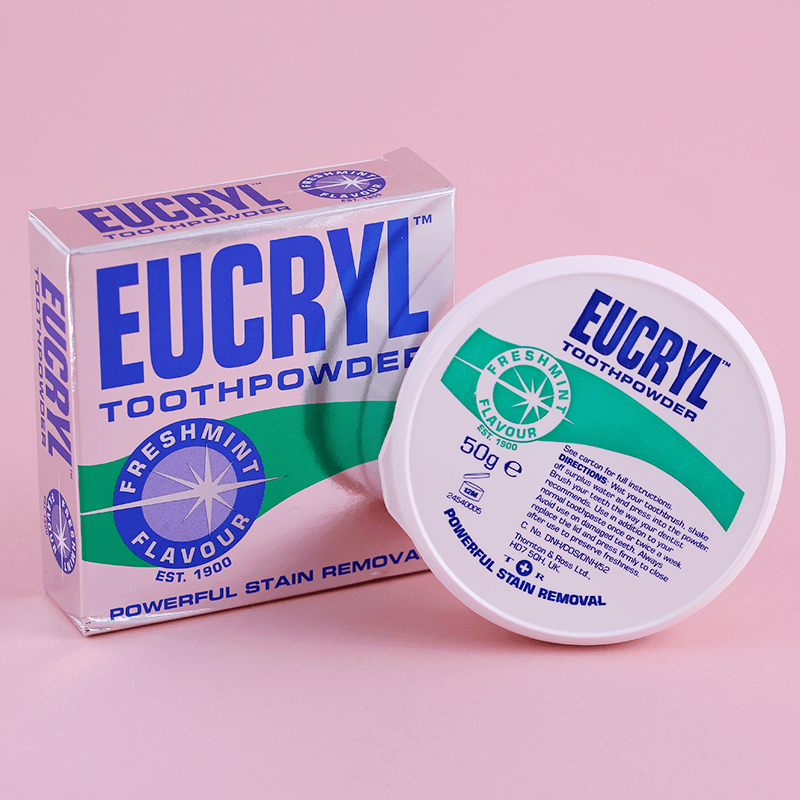 Bột Tẩy Trắng Răng Eucryl Tooth Powder 50g