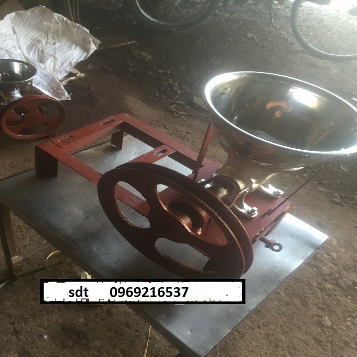 Máy đùn thịt cối gang 12 chưa có động cơ 0969216537