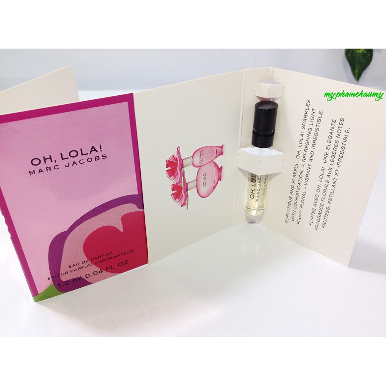 Mẫu thử Vial Nước hoa Marc Jacobs các mùi