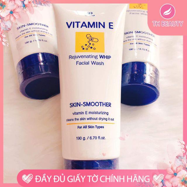 Sữa rửa mặt Vitamin E Thái Lan 190g