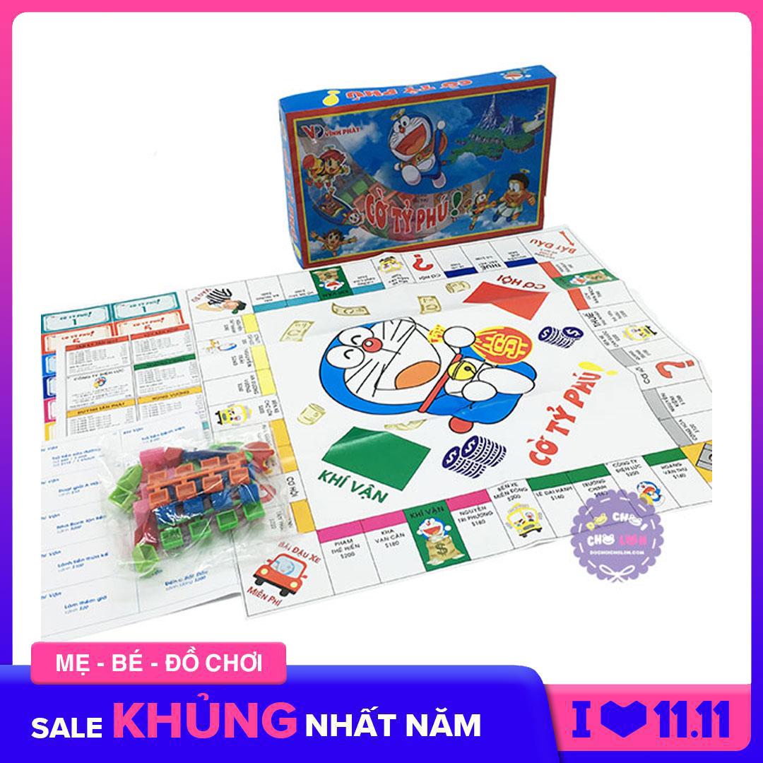 Hộp đồ chơi bộ cờ Tỷ Phú bằng nhựa Vĩnh Phát
