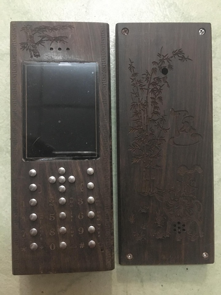 [HCM]Vỏ gỗ cho điện thoại Nokia 206