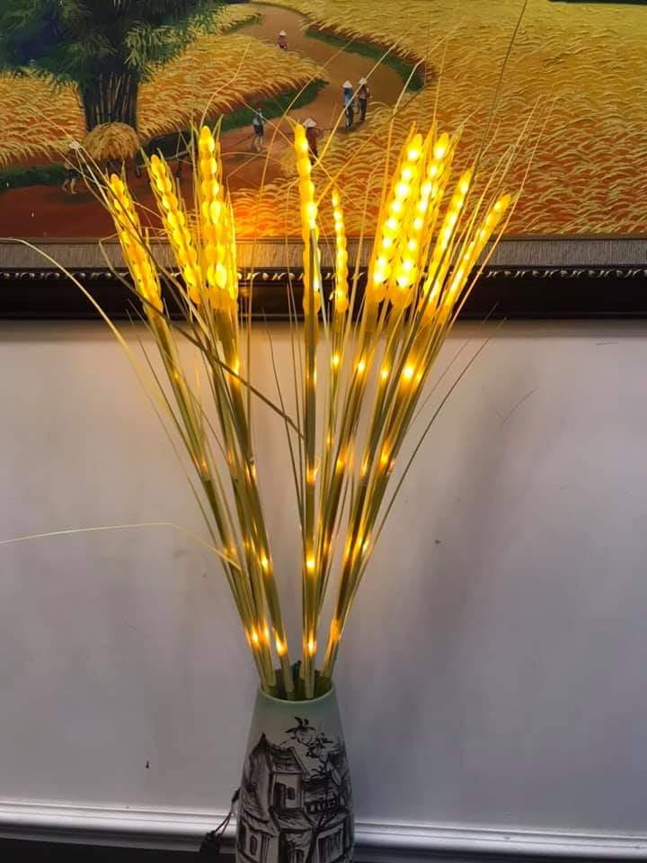 Combo 10 Bông Lúa Vàng Đèn LED Trang Trí Phòng Cực Đẹp - Giá Rẻ