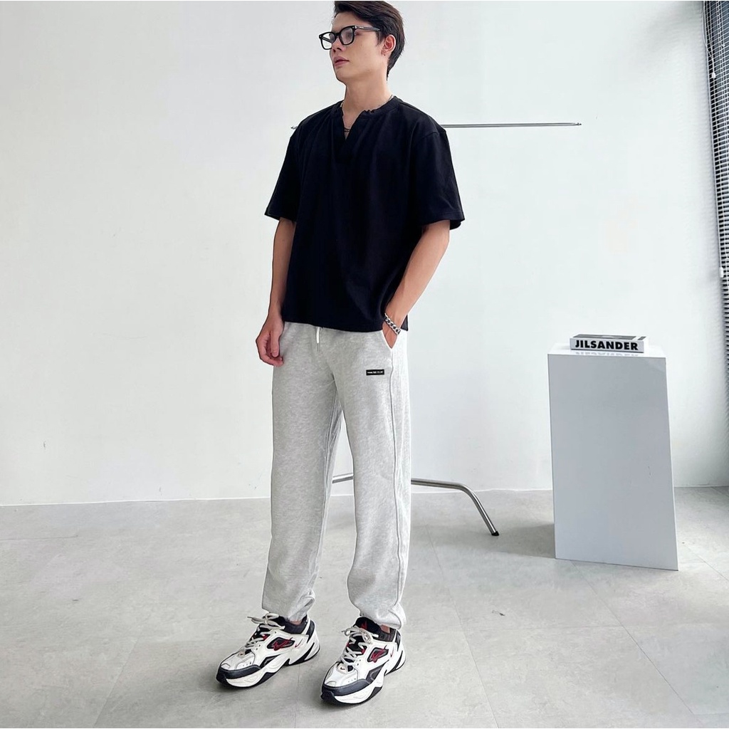 Quần Nỉ Unisex SWEATPANTS 1SECOND. Chất Liệu Nỉ Cotton