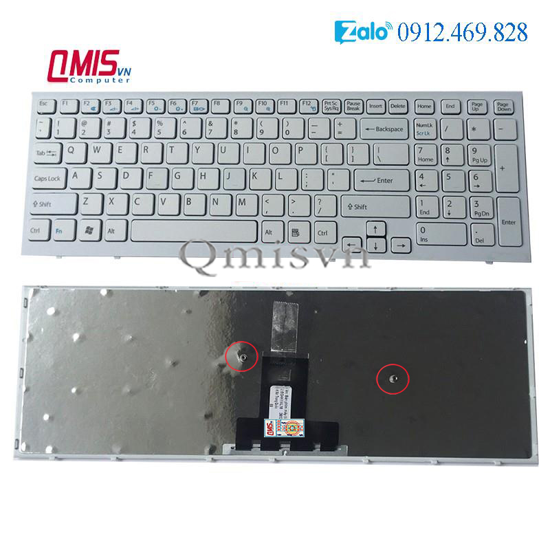 Bàn phím laptop sony vaio vpceb, vpc-eb, pcg-71211l, pcg-71212l, pcg-71213l, pcg-71211v, pcg-71318l – eb - khung