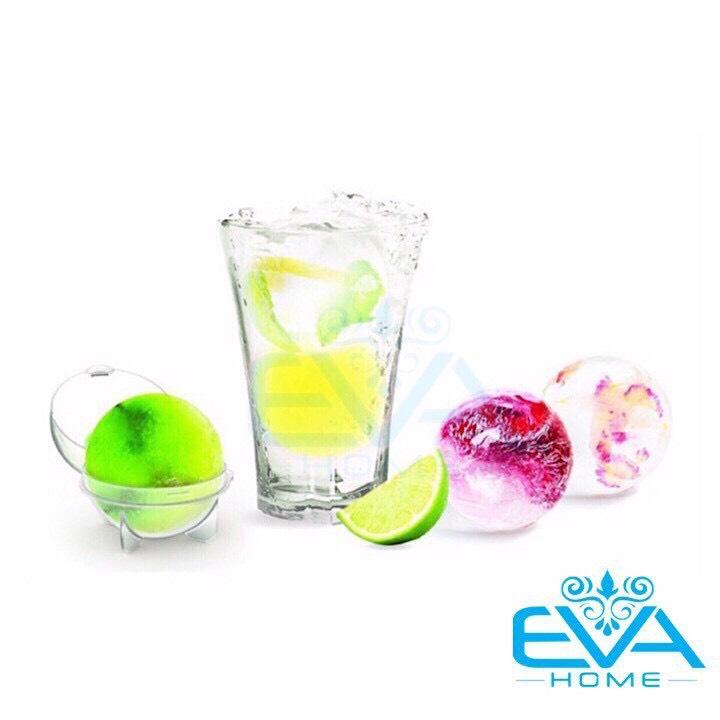 [HCM]Bộ 4 Khuôn Làm Kem Làm Đá Viên Tròn 4 Cm