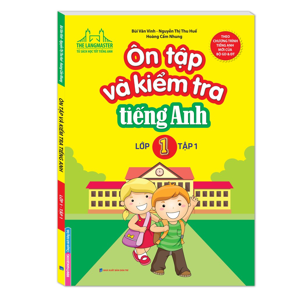 Sách - Combo Ôn Tập Và Kiểm Tra Tiếng Anh Lớp 1 (Trọn Bộ 2 Tập)