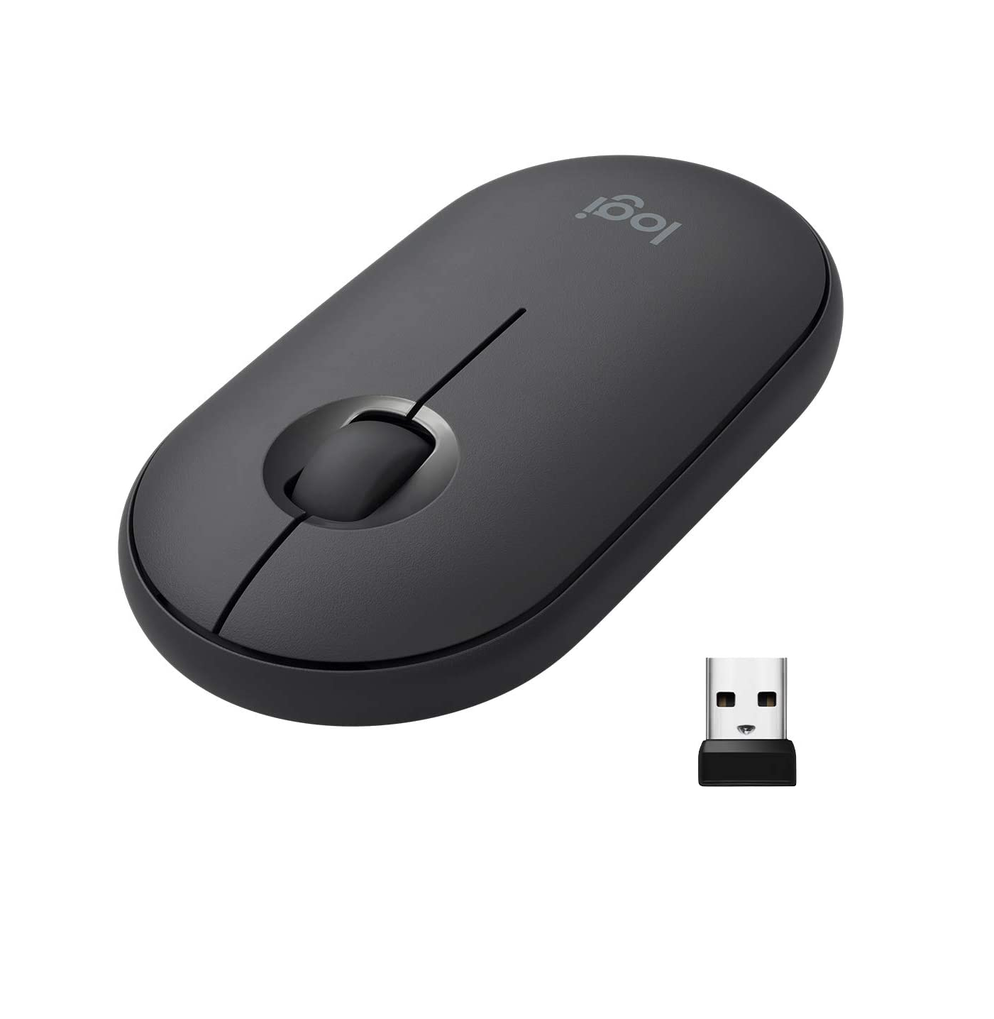 [HCM]Chuột không dây Logitech Pebble M350 (Đen) - hàng chính hãng
