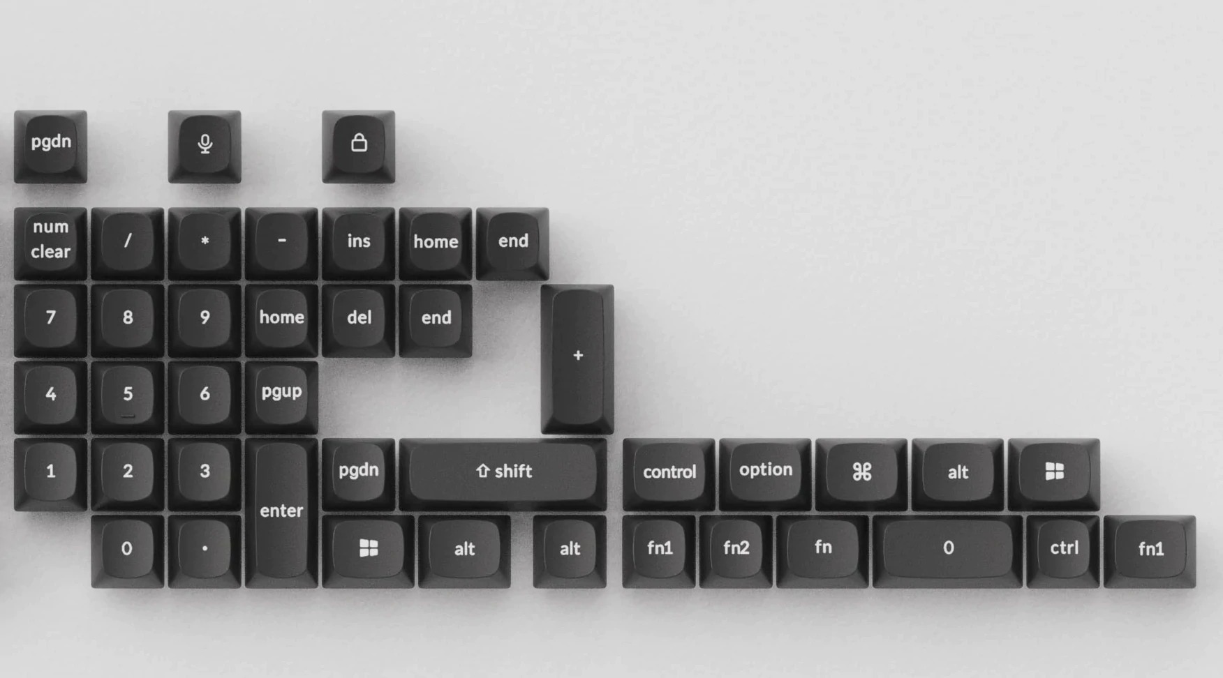 Nút Bàn Phím Cơ Keycap Keychron Double Shot PBT OSA