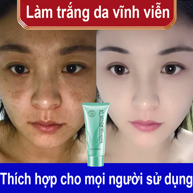 Gel Lô Hội cấp ẩm, 100% tinh chất lô hội, Mặt nạ nha đam dưỡng da Gel lô hội cấp ẩm, gel làm mềm da 92% 40ml, Kem dưỡng ẩm cho da mặt Kem dưỡng trắng da Kem chống mụn Kem lô hội