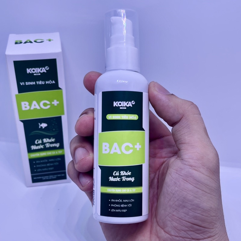 Bộ sản phẩm KOIKA - BAC+, PSB, CLEAR, pH+, pH-, BAC M
