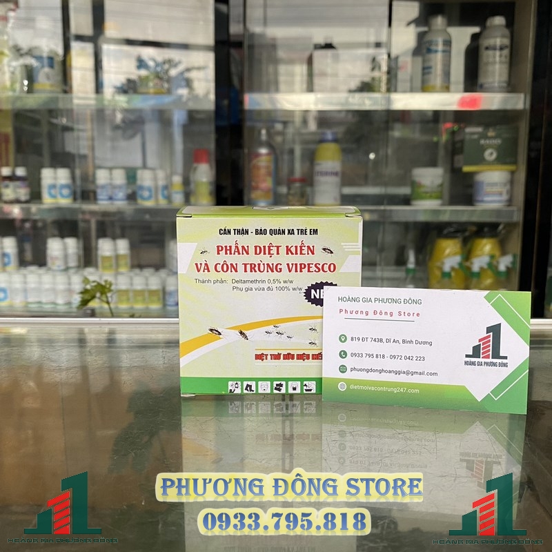 Phấn kiến viên - Diệt kiến an toàn (Hộp 2 viên)