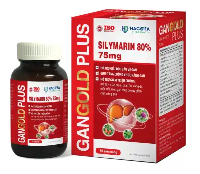 Giải độc gan Sylimarin- giúp giải độc gan, tái tạo chức năng gan, giảm mụn nhọt, mẩn ngứa, mát gan, giúp bổ gan, hạ mỡ máu, giảm gan nhiễm mỡ mề đay- hộp 30 viên