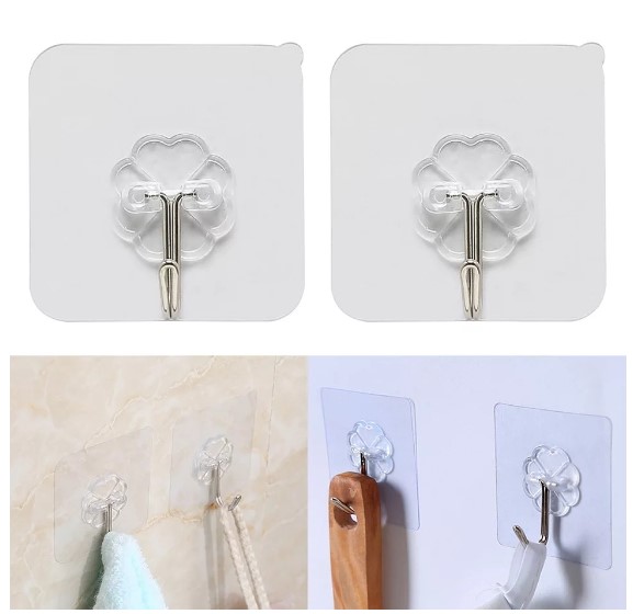 MÓC DÁN TƯỜNG SIÊU DÍNH ( 1 BỘ 5 CÁI )