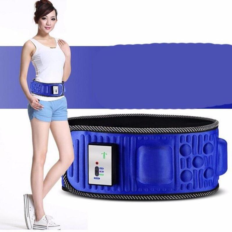 Đai massage, máy tập bụng X6, Máy matxa giảm mỡ bụng Tặng kem thước dây