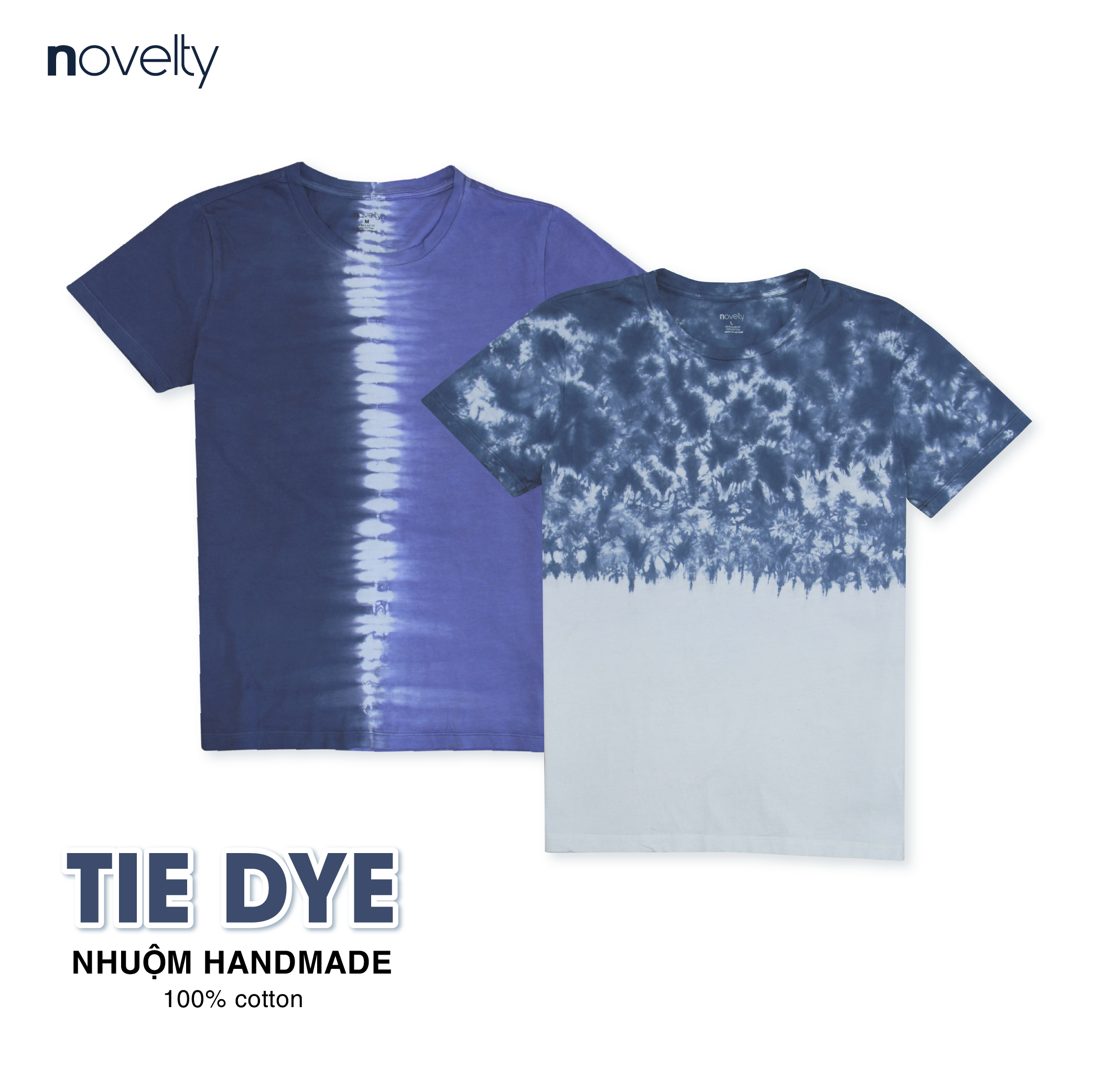 Combo 2 áo thun Tiedye nam Novelty