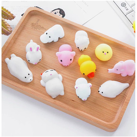 Combo 5/10 con Thú mochi xả stress - Đồ chơi thú mochi squishy