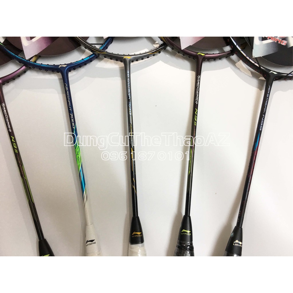 [ SIÊU KHUYẾN MẠI ]Vợt Cầu Lông Lining Khung Carbon Tặng 4 Món (2 Cuốn Cán +1 Dây Căng +1 Bao Vợt)