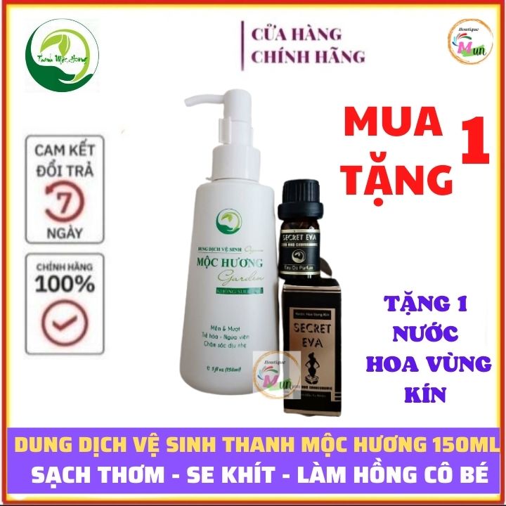 Dung dịch vệ sinh DR HƯƠNG Thanh Mộc Hương mẫu mới Tặng nước hoa vùng kín