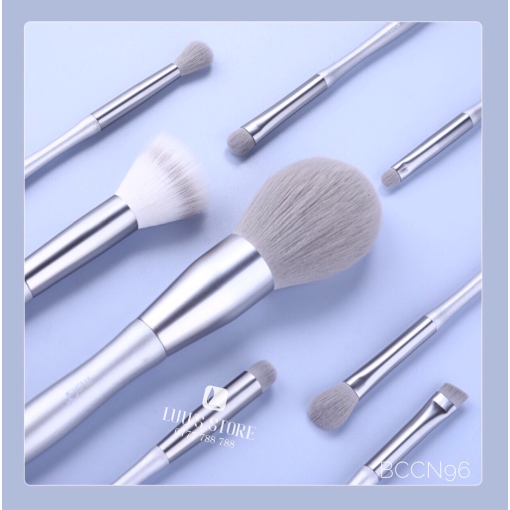 Bộ Cọ Msq Xám Bạc Bccn96 8 Cây