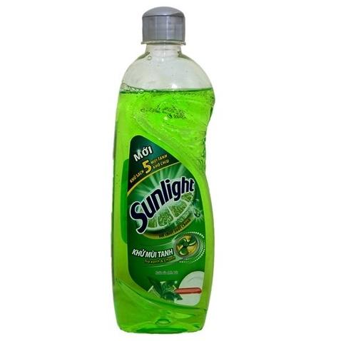 Nước rửa bát Sunlight Trà xanh chai 750ml