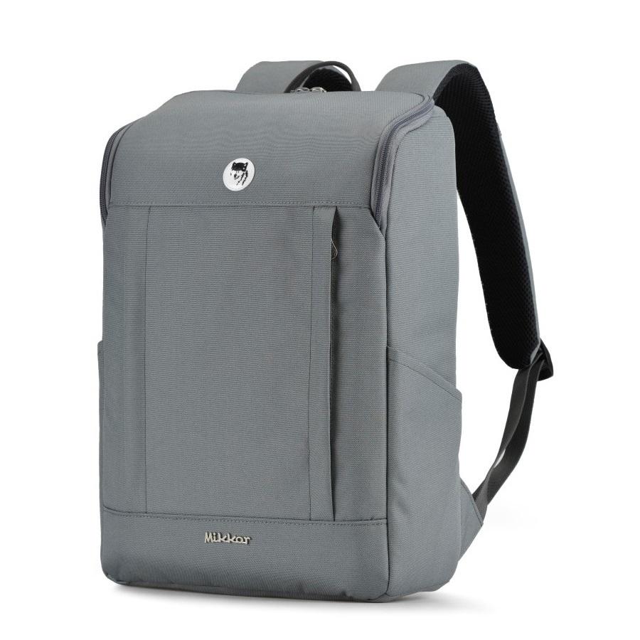 [CHÍNH HÃNG] Balo laptop 15.6 inch Mikkor The Kalino thiết kế thời trang, tiện dụng chất liệu vải chống thấm nước, nhiều ngăn rộng rãi phù hợp mang đi học đi làm hàng ngày