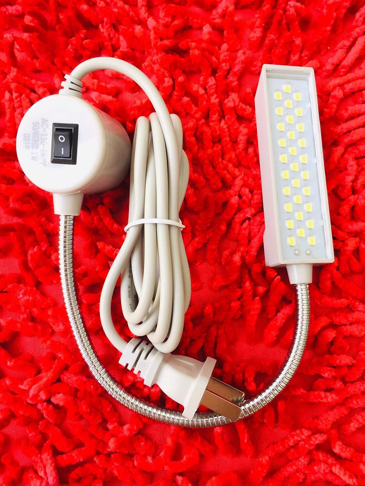 Đèn led gắn máy may 30 bóng ánh sáng trắng.