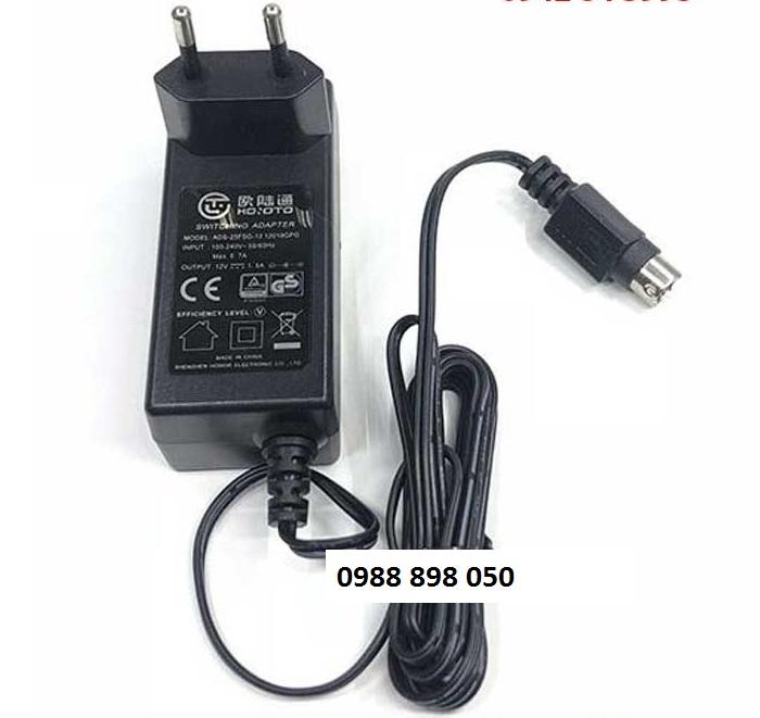 Adapter nguồn 12v 4 pin cho đầu ghi camera Hikvision