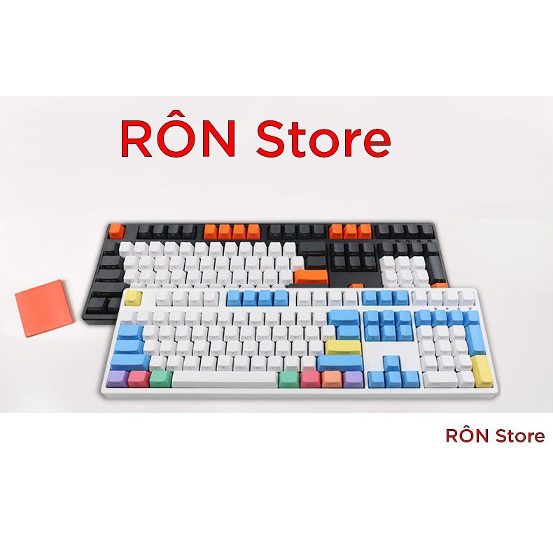 [Mã ELFLASH5 giảm 20K đơn 50K] KEYCAP PBT CARBON OEM Profile 104 PHÍM