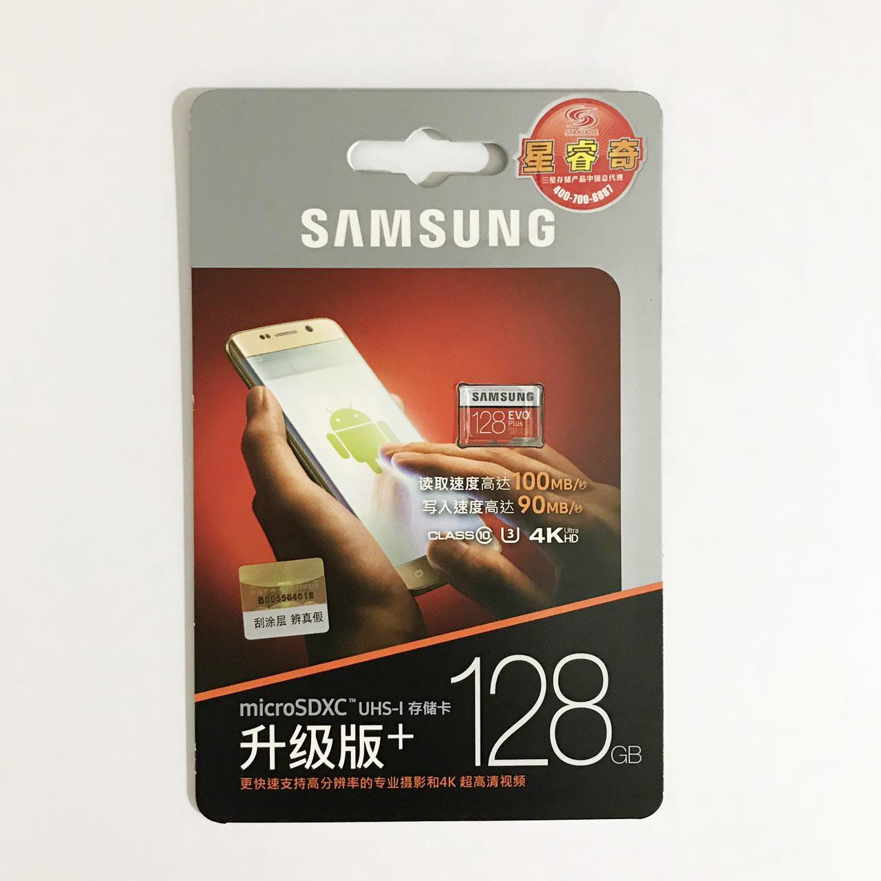 Thẻ nhớ micro SD samsung Evo plus 128GB 100MB/s 4k video (new version) - EV 128