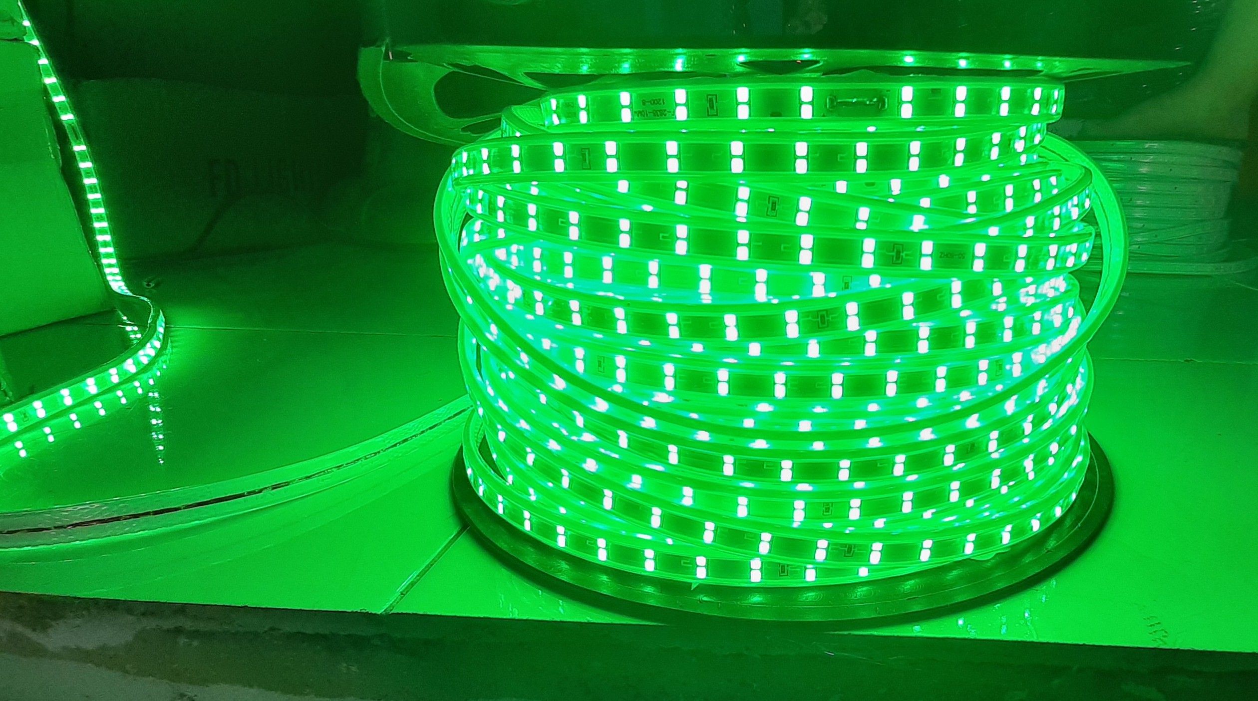 5 Met Đèn Led Dây Đôi Trang Trí Màu Xanh Lá 2835 Tính Tới (mua 20m tặng kèm bộ nguồn)