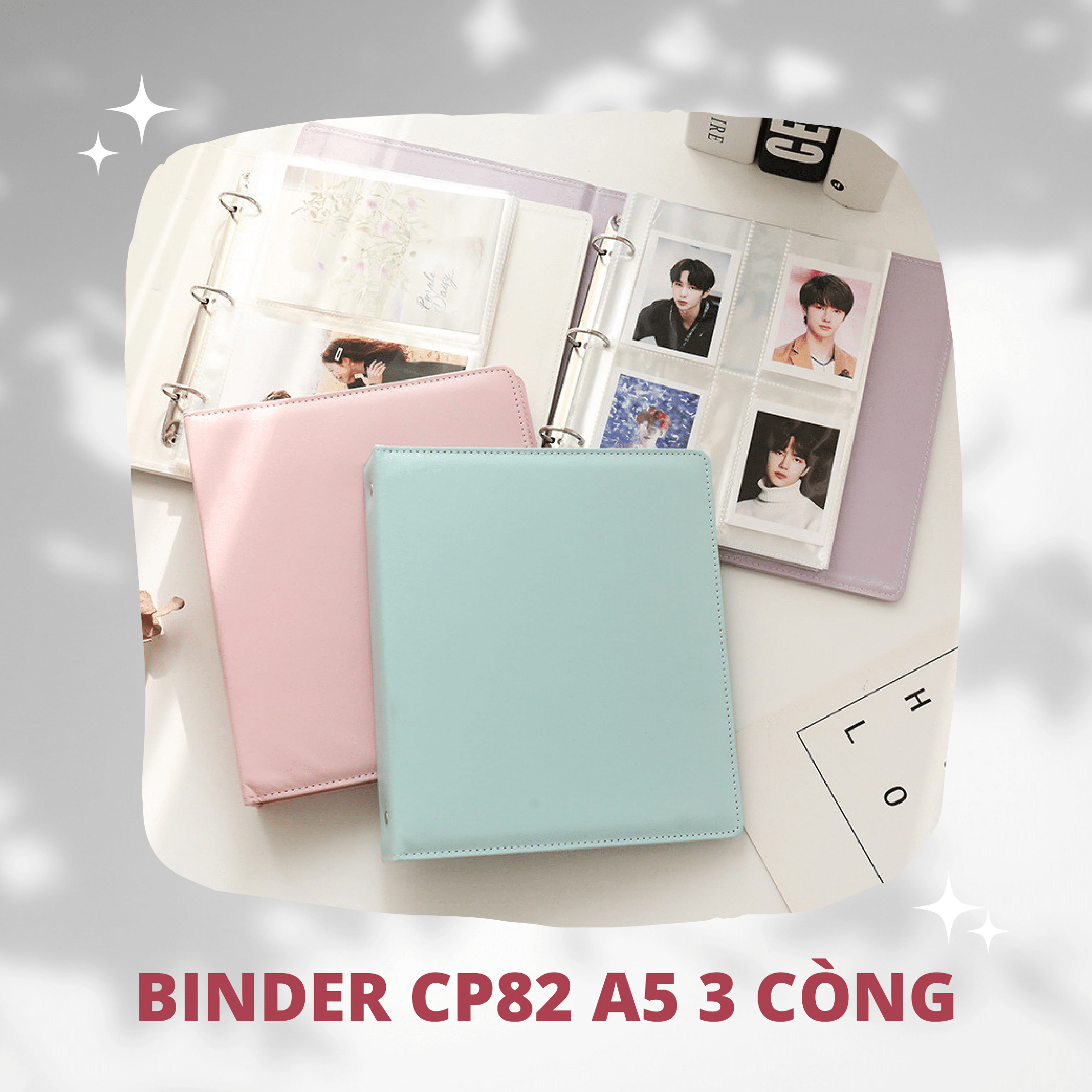 BINDER A5 - 3rings able to store Toploader