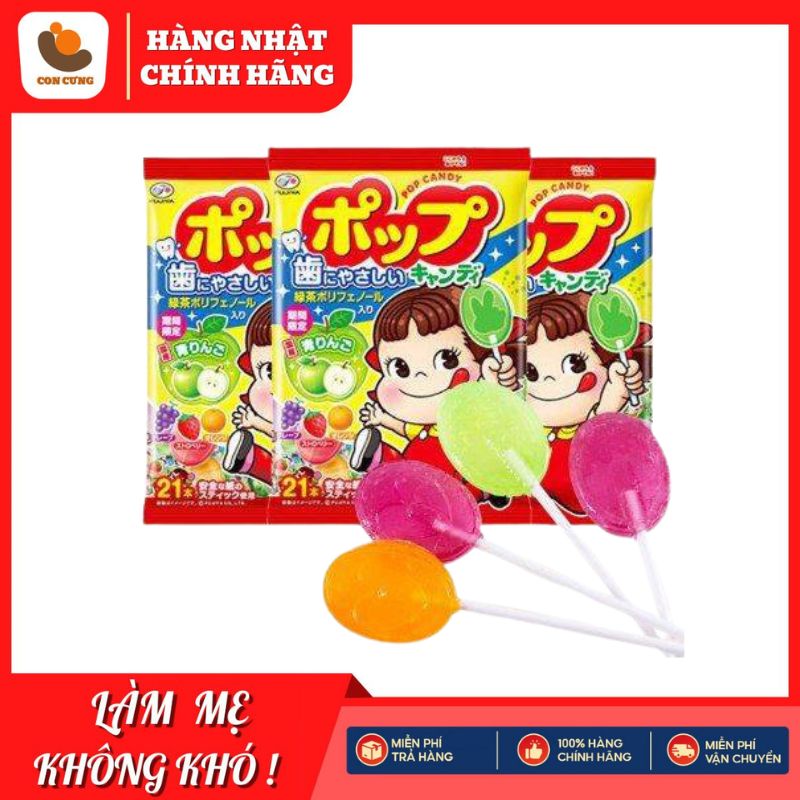Kẹo Mút Trái Cây Fujiya Nội Địa Nhật [date T12/2023]