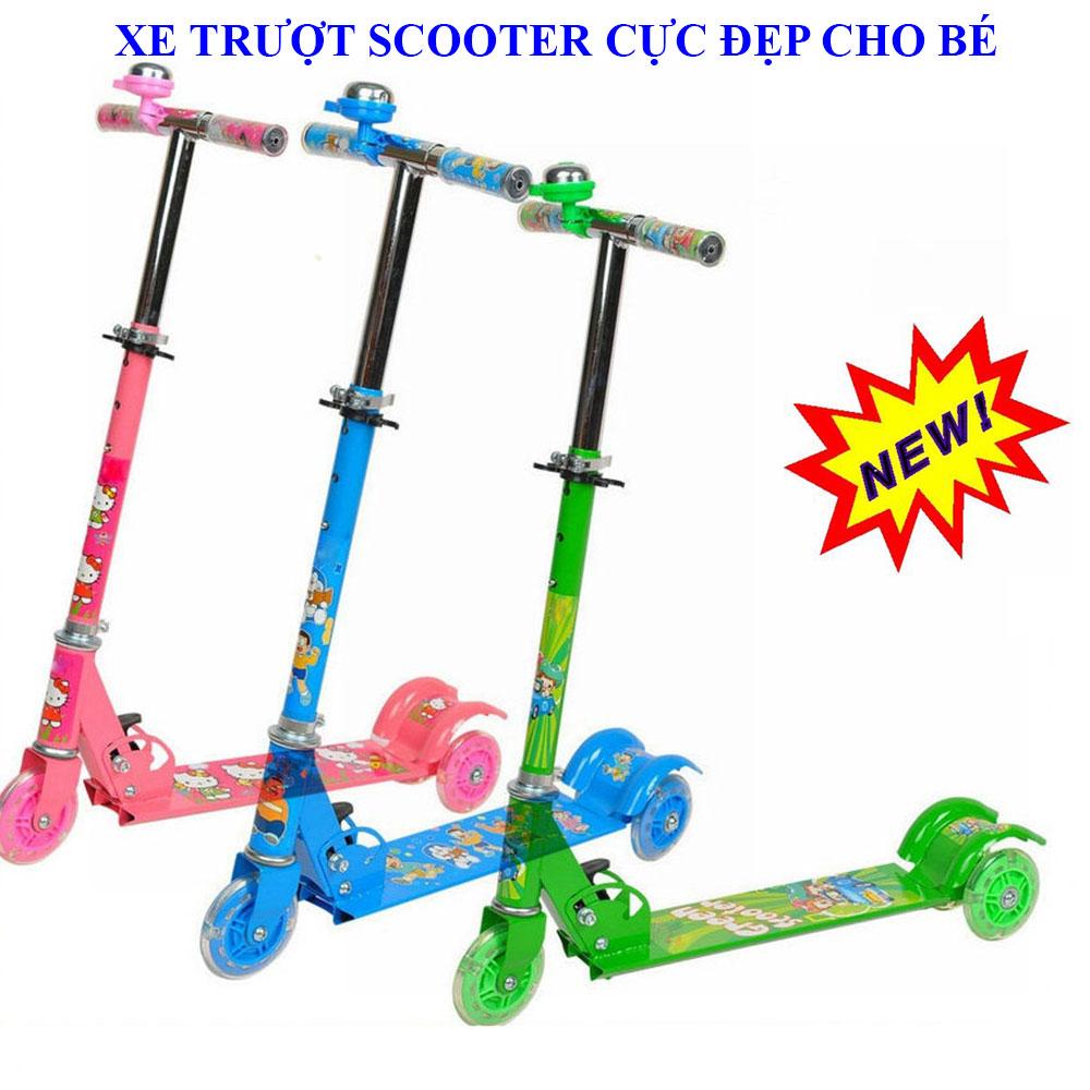 Xe Trượt Scooter Độ Bền Cao Xe trượt Scooter trẻ em cho bé BBT Global KM951 - đồ chơi vận động thông minh chính hãngGiúp Bé Năng ĐộngSáng Tạo Và Tăng Cường Khả Năng Vận Động Thể DụcThể Thao