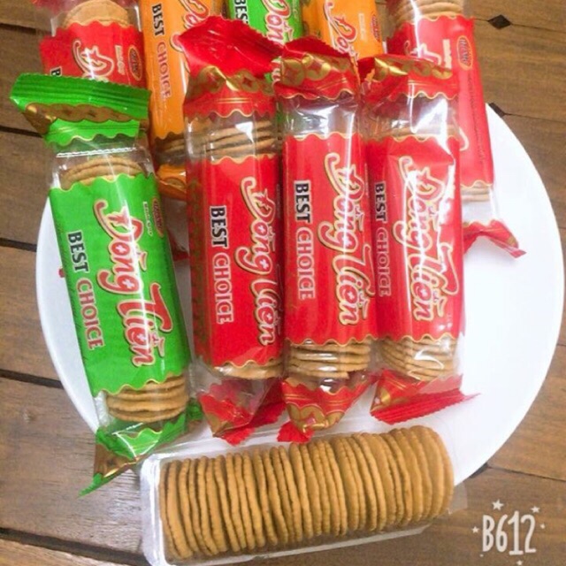 Bịch 10 gói bánh đồng tiền