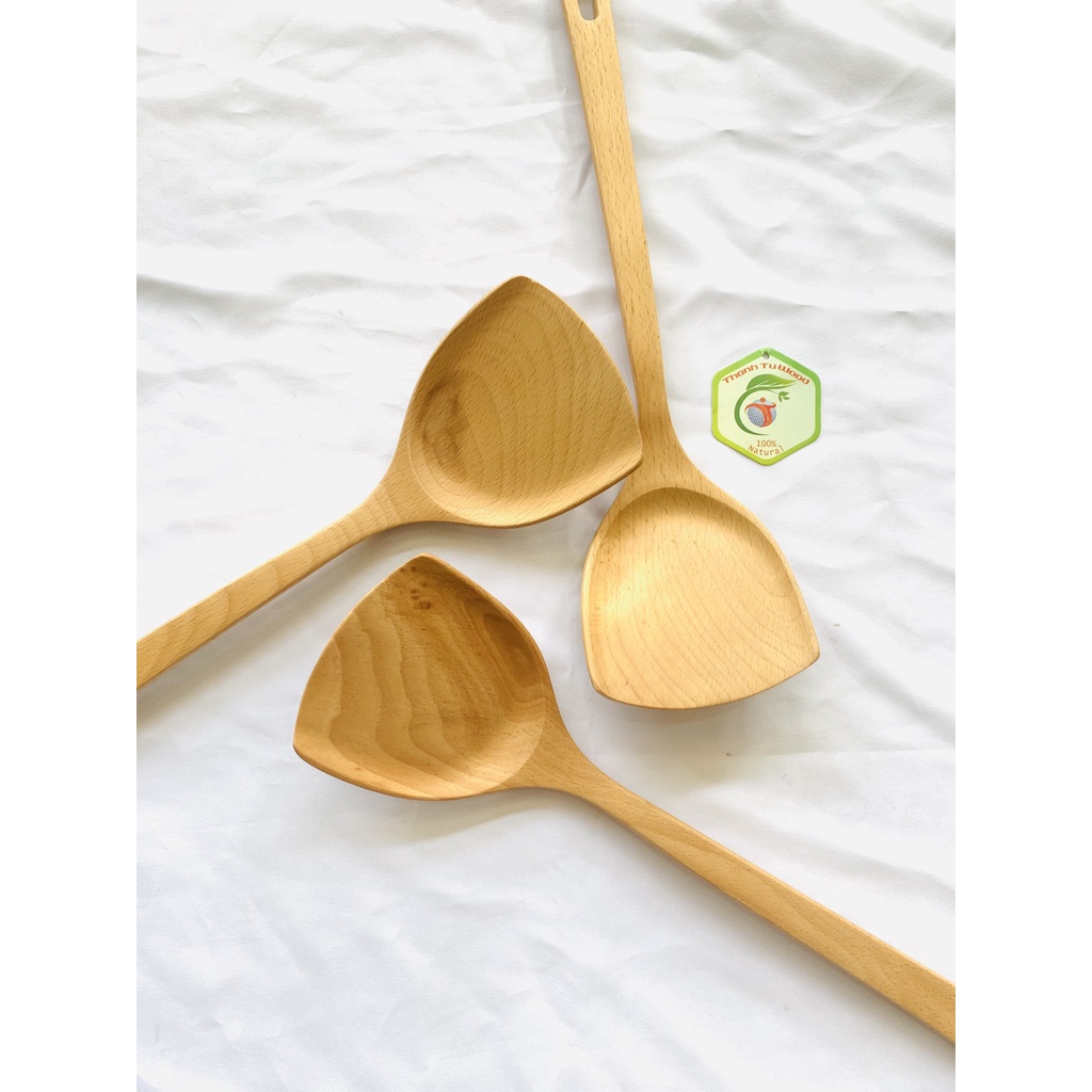 Sạn Cong Ghép Gỗ Beech Thanh Tú 35Cm