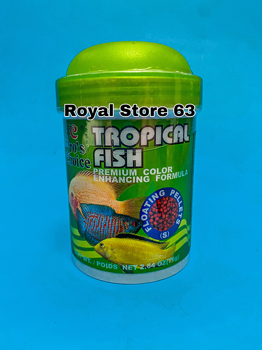 Prochoice Tropical Fish thức ăn vi&ecirc;n cho C&aacute; Ali, C&aacute; Sặc Cảnh, C&aacute; Phượng Ho&agrave;ng hủ 75g