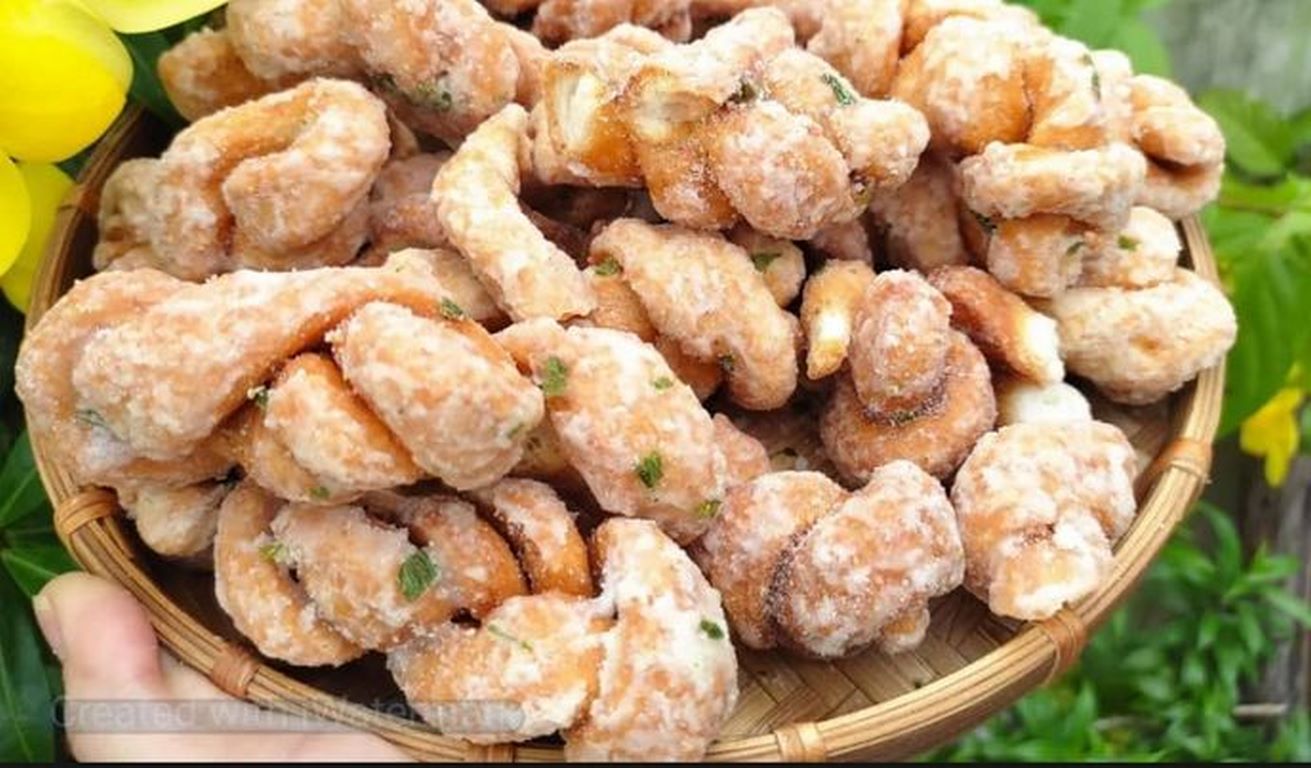 Bánh quai chèo sấy hành - siêu ngon 100g