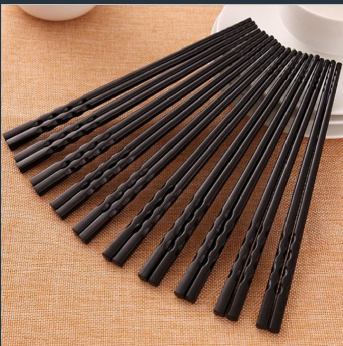 Bộ 10 đôi đũa đen Melamine