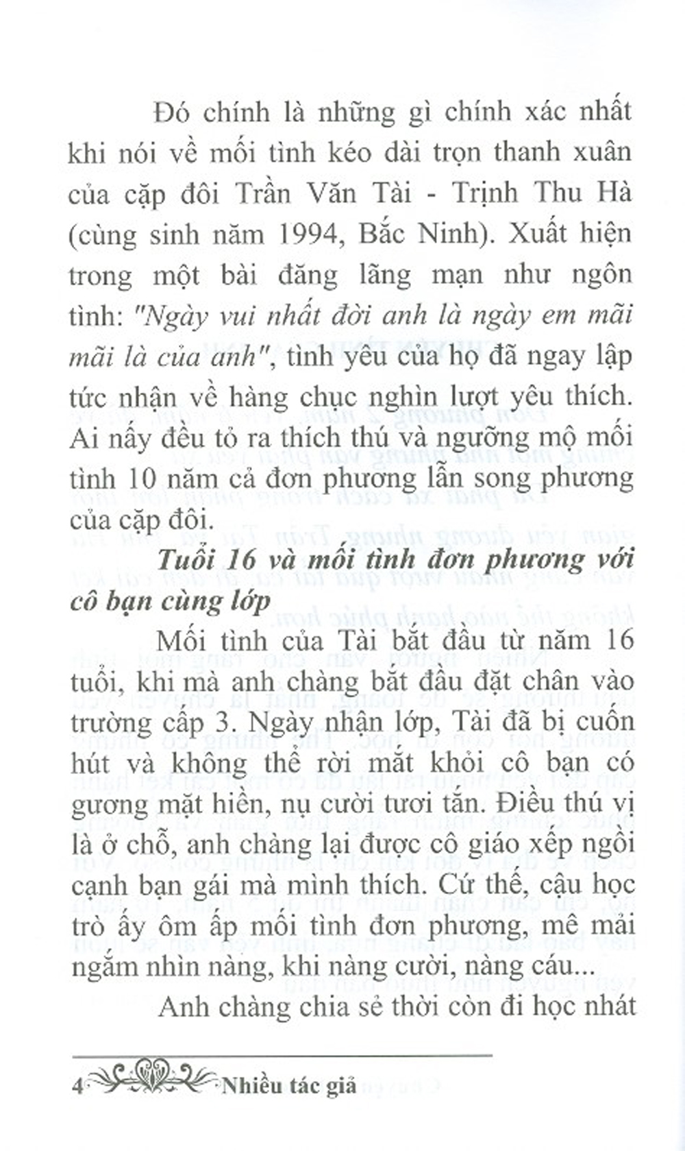 Chuyện Tình Của Lính