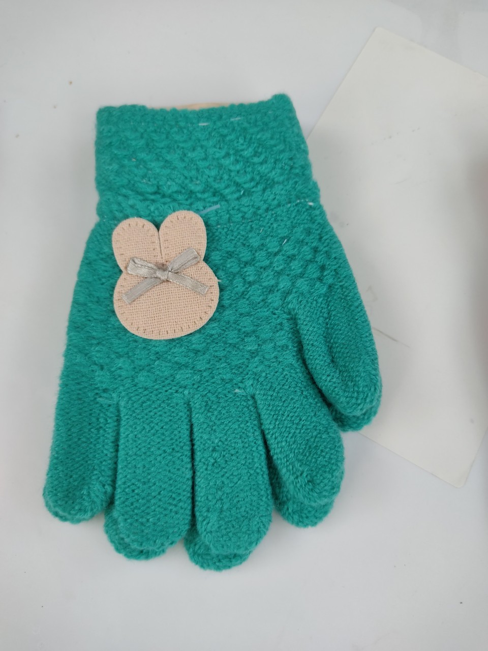 Găng tay len bé gái (1đôi) size từ 3-6 tuổi