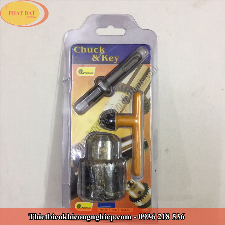 Đầu măng ranh máy khoan cao cấp Chuck&Key