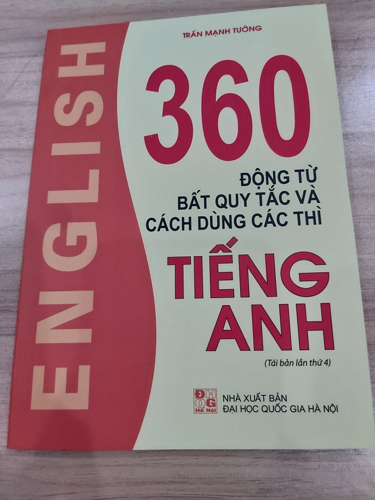 Sách - 360 động từ bất quy tắc (Tái bản 06)