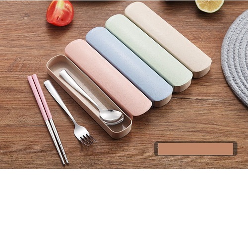 Hộp đựng muỗng đũa lúa mạch