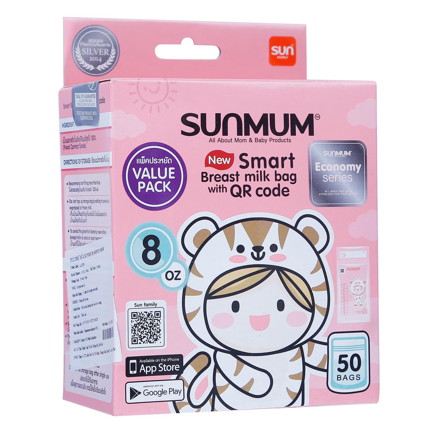 Túi trữ sữa Sunmum 50pcs