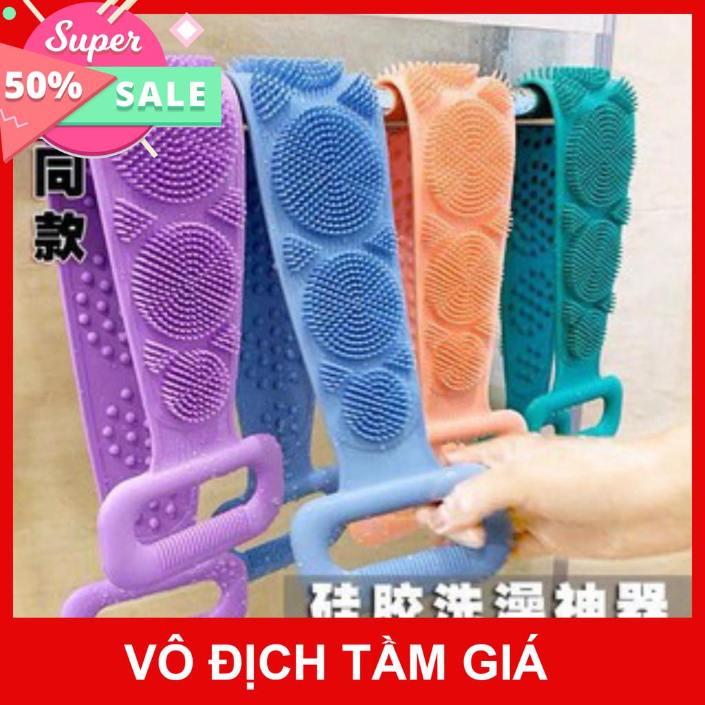 Khăn Tắm Chà Lưng Bằng Silicon