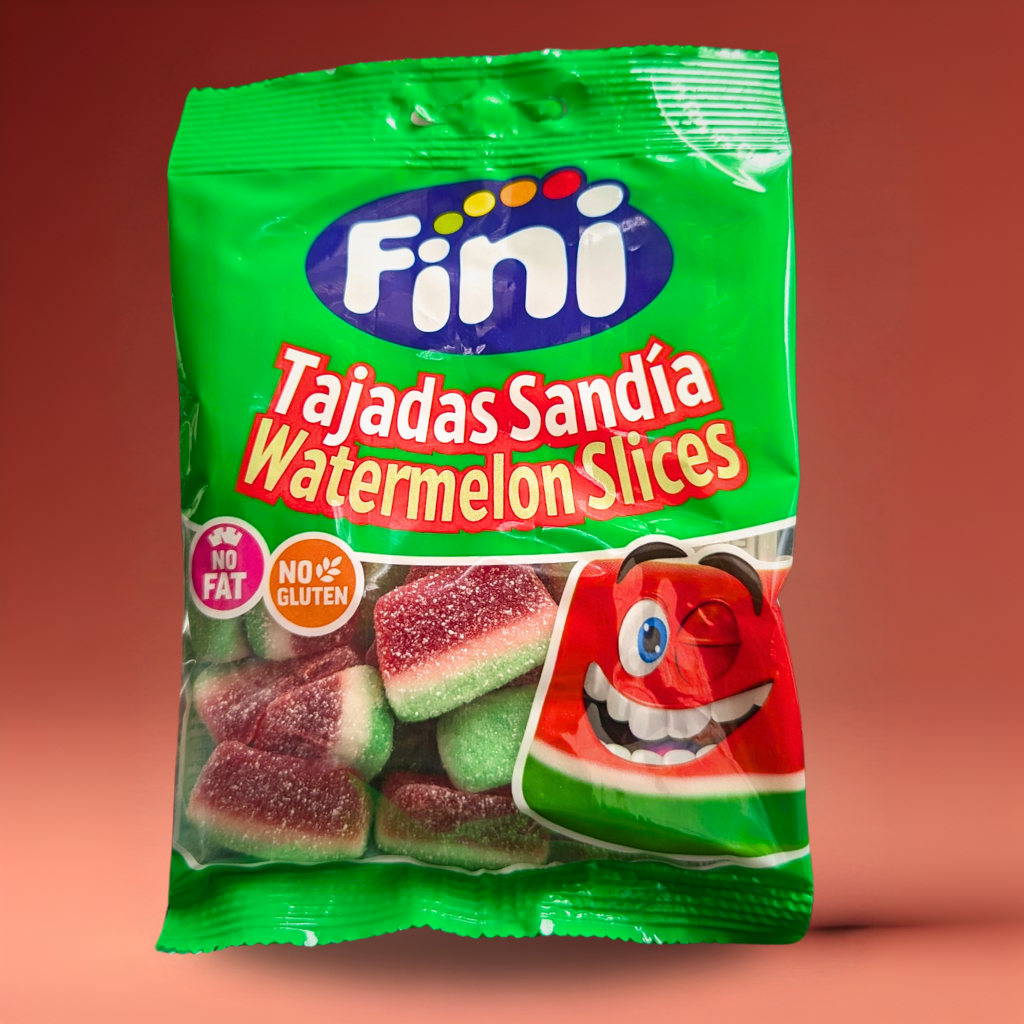 Kẹo dẻo Fini Watermelon Slices 90g vị Dưa Hấu