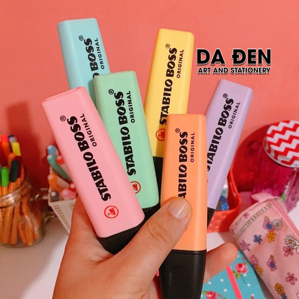 [HCM]Bút Dạ Quang Stabilo Boss Pastel HL70
